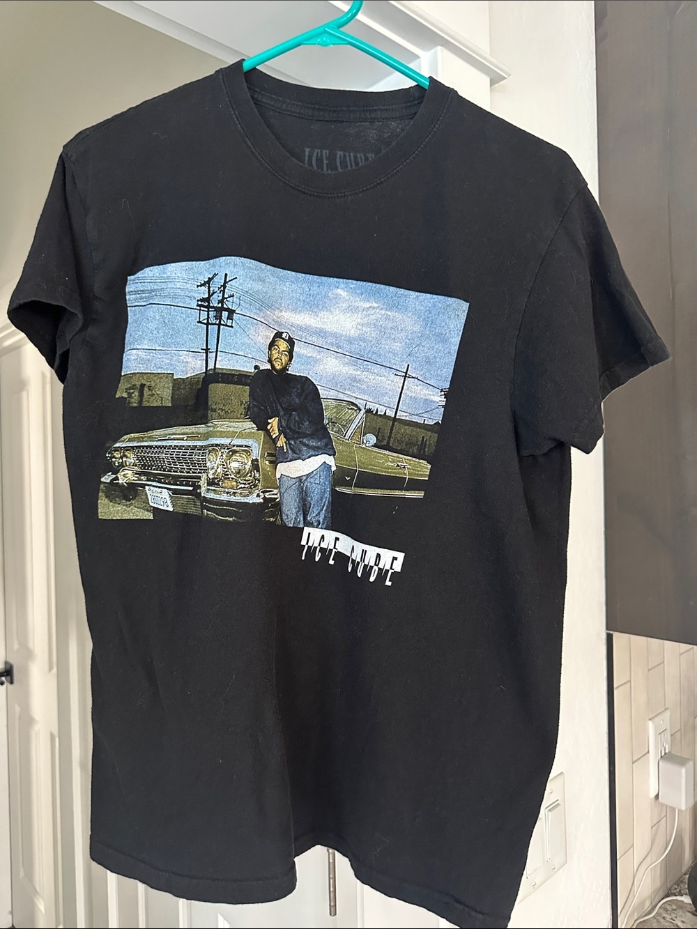 Ice Cube Black Graphic Short Sleeve Tee
